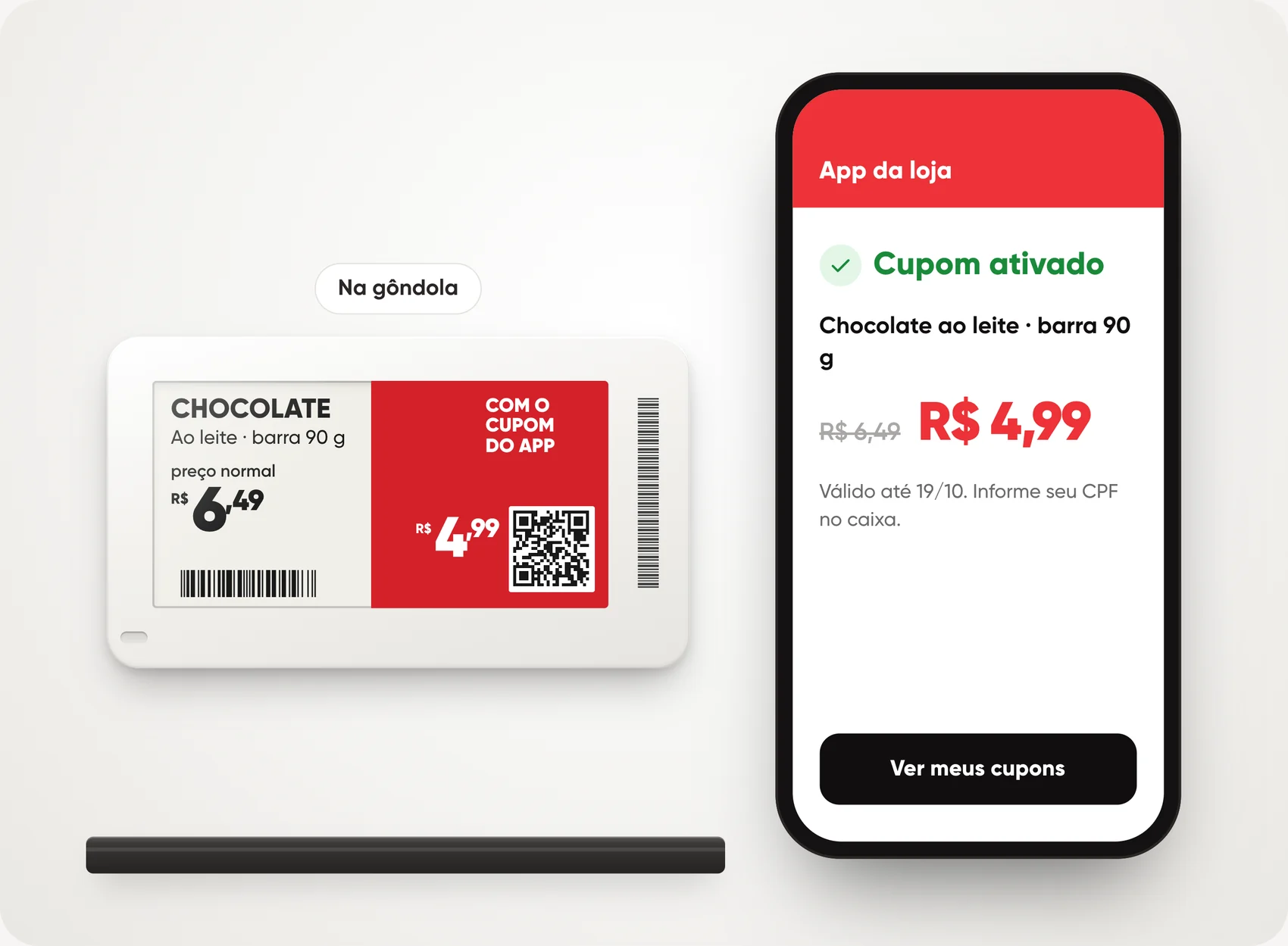 Caso de uso: cupom digital